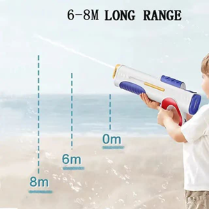 تفنگ اسباب بازی آب پاش شارژی 40 سانتی مدل Electric Water Gun M37B_اسباب بازی